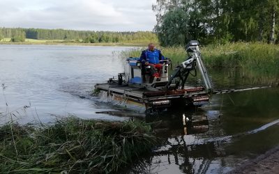 Matala vedenpinnantaso haittasi kesäniittoja Vesijärvellä﻿