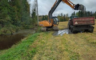 Syksyisiä kunnostuksia laskeutusaltailla